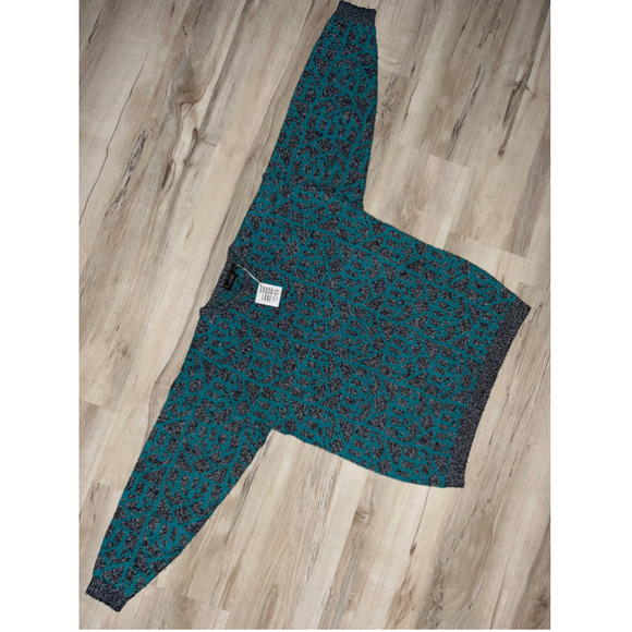 Vintage Fox Geometrical Grampa Sweater S - Picture 4 of 6